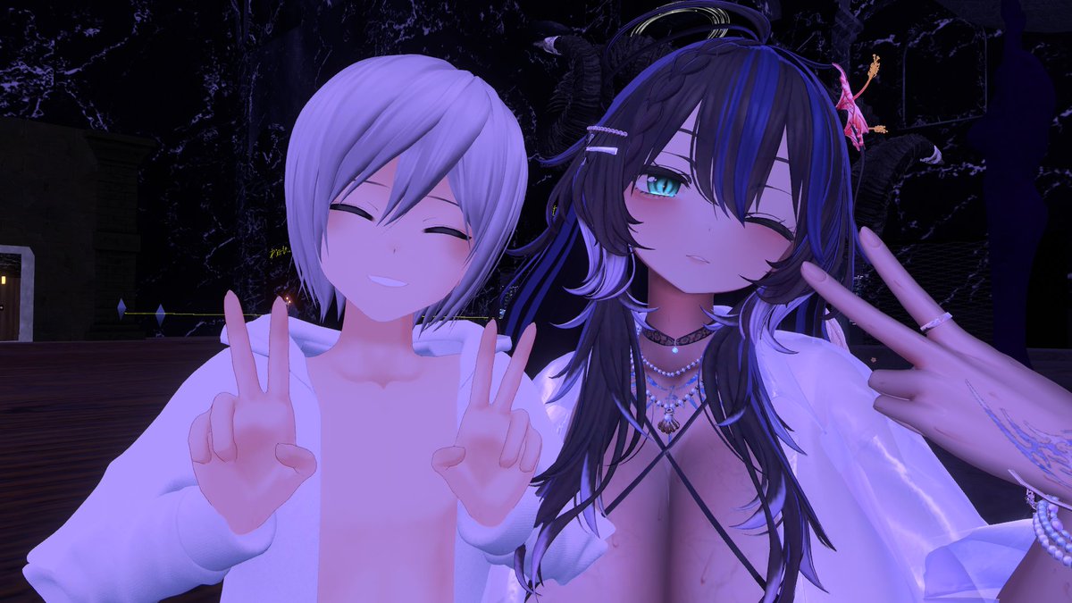 ZIKroid's tweet photo. デルソアフター写真の続き
はやく本営業に行きたいー
#VRCDST #でるそきたぞ https://t.co/vtesxUmi4c
