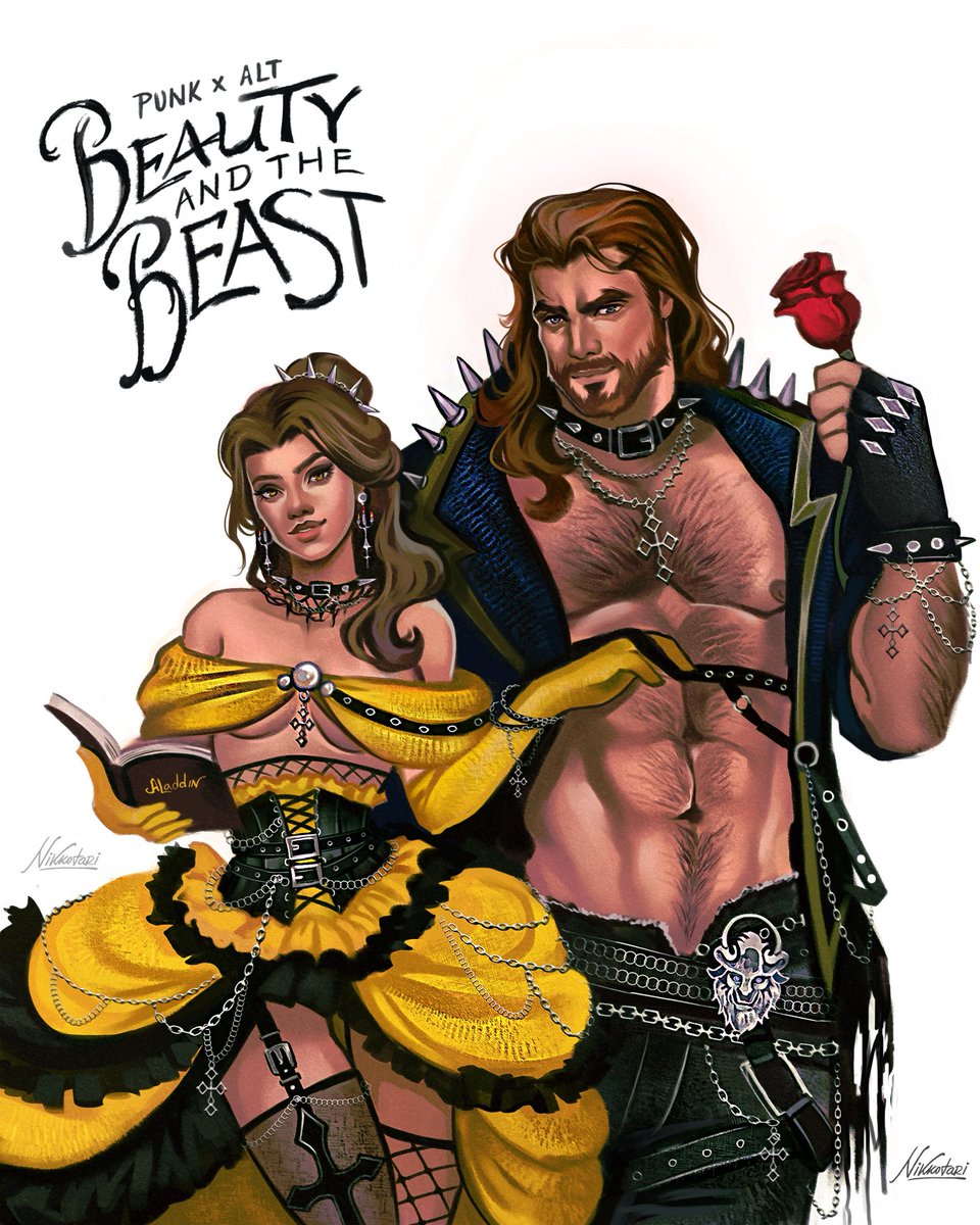 nikkotari's tweet photo. Beauty and the Beast !? https://t.co/mgHaFIuAhL