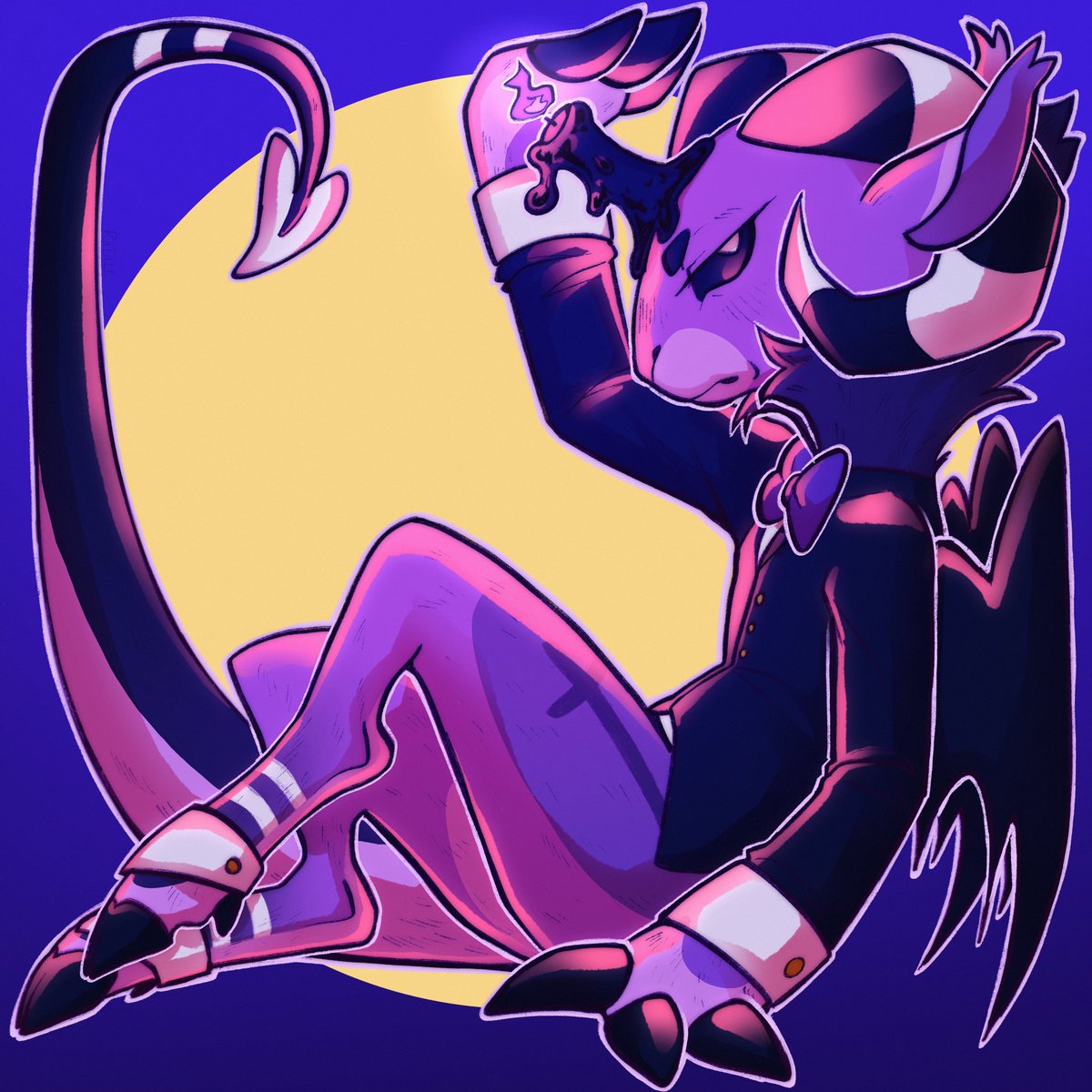 RatillearT's tweet photo. Hellaverse oc attacks for Boo_berry_aussie and Ranielverse_Ribbit !! https://t.co/Npss215SKT