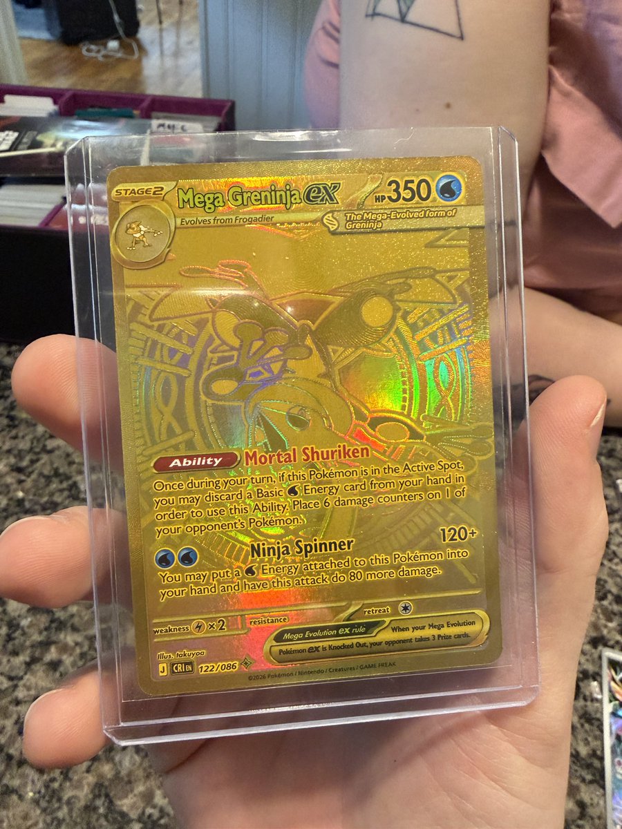 quantumsoultv's tweet photo. Look what we just pulled! 
#pokemon https://t.co/olYC3qEuZW