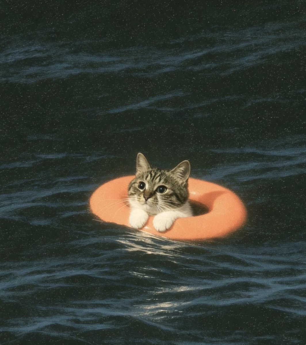 tmszhjh88's tweet photo. Drifting cat https://t.co/QViYfIwFtl