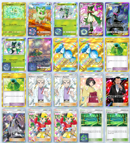 _Sekkarou's tweet photo. Played Meowscarada 99% of this season. Locked in top 1k at a 65% WR. I think Meow is the 2nd best deck right now in ranked, and here is my matchup chart to back up my opinion. Very underrated still and am shocked more people havn't picked up on it yet! #pokemontcgpocket https://t.co/sF6YiFP7Gc
