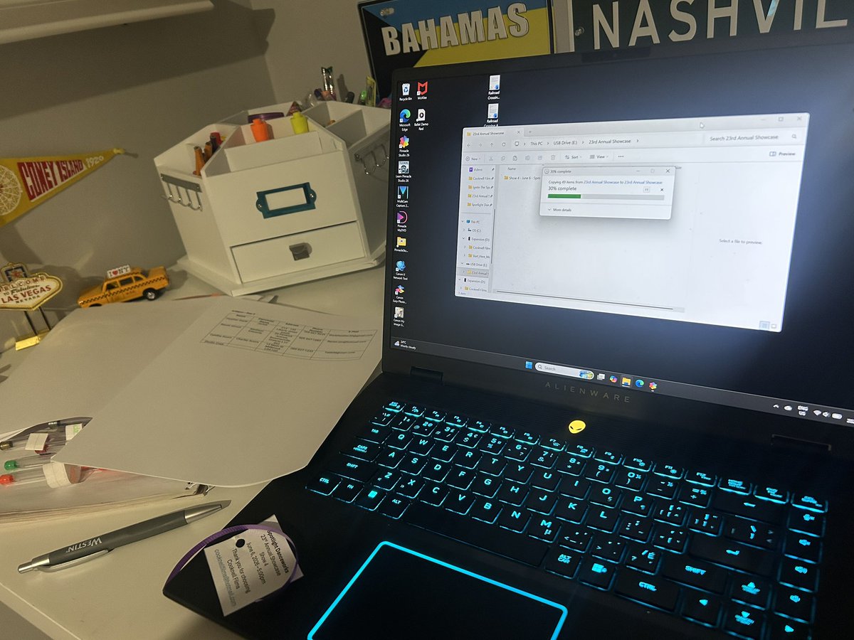 CooknellFilms's tweet photo. Putting together Spotlight Danceworks USBs - Day 3 https://t.co/g9df52pJsj