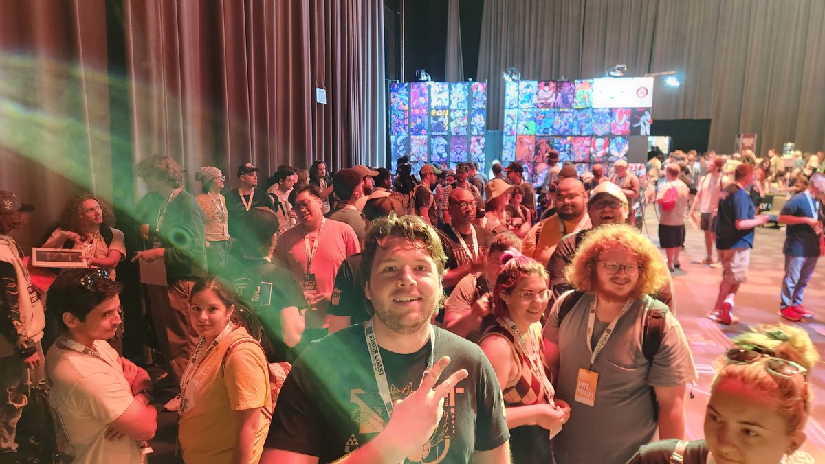 DattosDestiny's tweet photo. 12 hours of meet and greet later, i am wiped. thank you to the literal hundreds of people who said hello to me and @traveldanielle. probably our last gcx for a little while. i appreciate all of you! https://t.co/dn31U7nqrk
