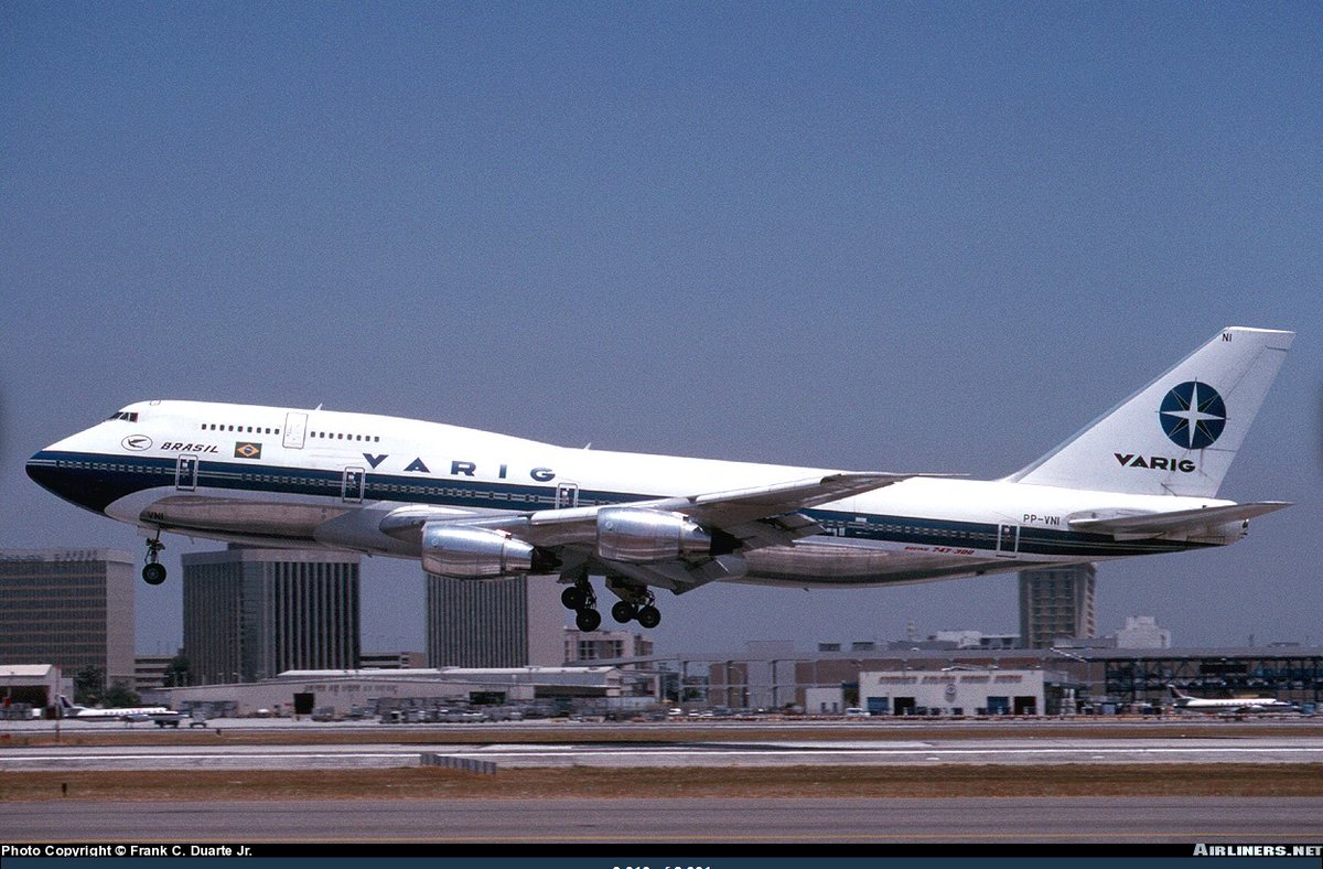 ImperatoreChico's tweet photo. #Varig #Boeing747 #TOKYO #LAX #SaoPaulo https://t.co/3fXpNH3sZr