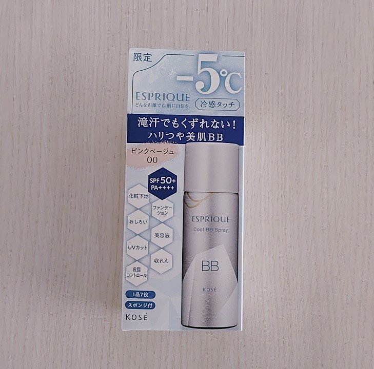 challenge_ma24's tweet photo. コーセー/KOSE公式 様
@koseofficial_jp 

エスプリーク 冷感タッチ BBスプレー UV 50 S発売記念CPにて

エスプリーク　冷感タッチ　BBスプレー　UV50 S 00ピンクをいただきました

ひんやり〰️❄️
スポンジにとって肌にのせると、冷たくて、朝のメイクが快適！

崩れにくくて毎日大活躍しています☺️🩷 https://t.co/SOXfHTb2gb