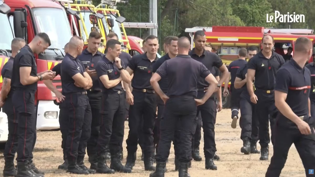 Roger2bdx's tweet photo. Les sapeurs pompiers de Paris mobilisés en Gironde sont riches de leur diversité qui est une force. https://t.co/gTrsyg2SAM