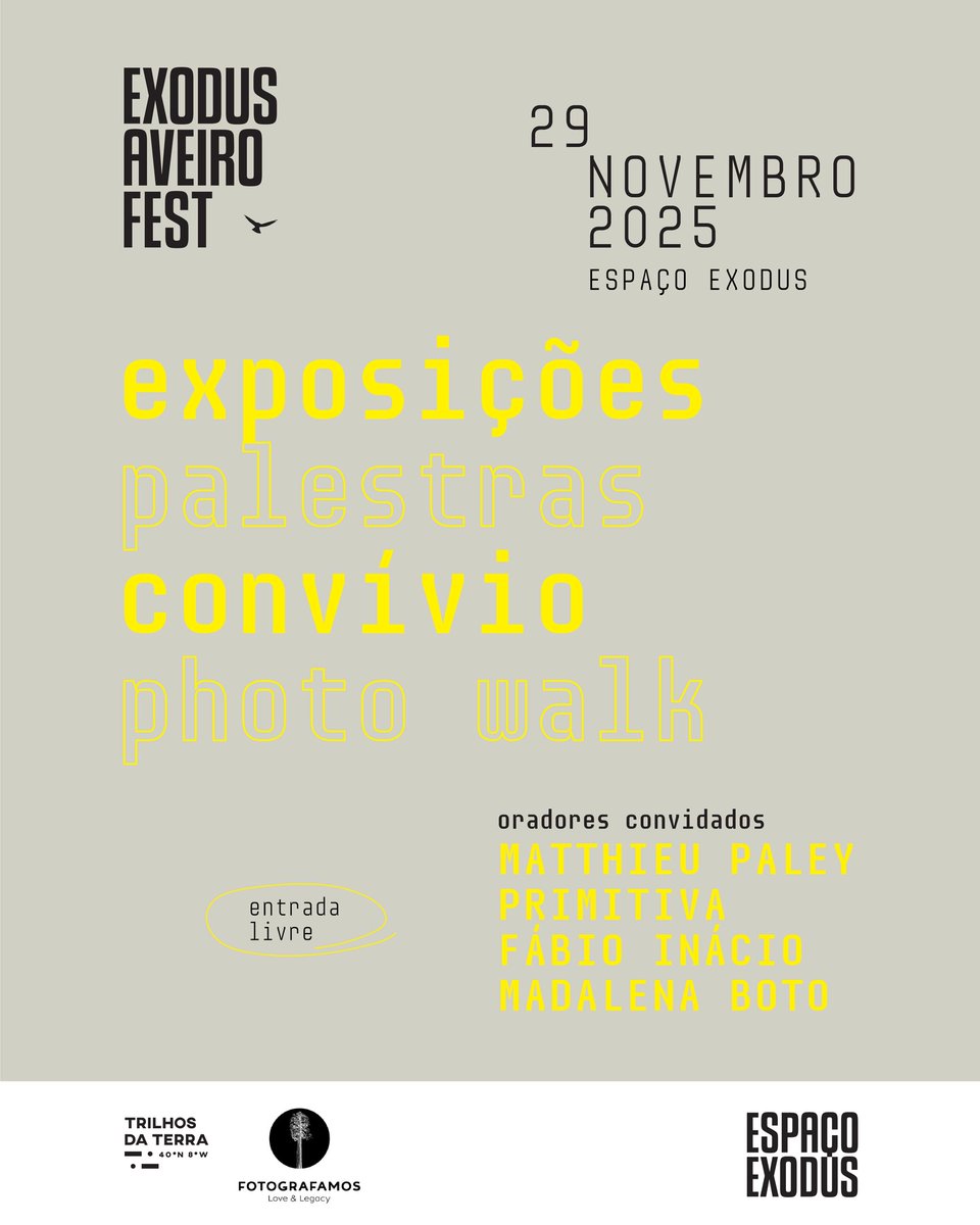 espacoexodus's tweet photo. Chegou a hora de partilharmos contigo os momentos bons deste mês de abril.

Foi o mês do regresso da @tania_muxima à nossa galeria.
A Tânia é daquelas pessoas casa.

Somos família há alguns anos o que quer dizer que já acompanhámos muitas das suas aventuras.… https://t.co/guLbLB4rx5