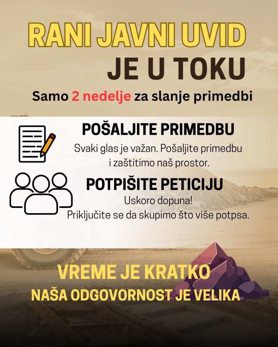 EkoIstok's tweet photo. Sutra (26.jul, nedelja) slanje primedbi na sledećim lokacijama u Beogradu:🔥

*25.maj, kod bazena* - od 12 do 15 časova
*Kalenić pijaca*- od 10 do 13 časova!

Neće kopati!

Šaljite lokacije da dopunimo!

I neizmerno hvala svima, Istočnoj Srbiji mnogo znači što nije sada sama! 🇷🇸 https://t.co/IDAYBgwzpl