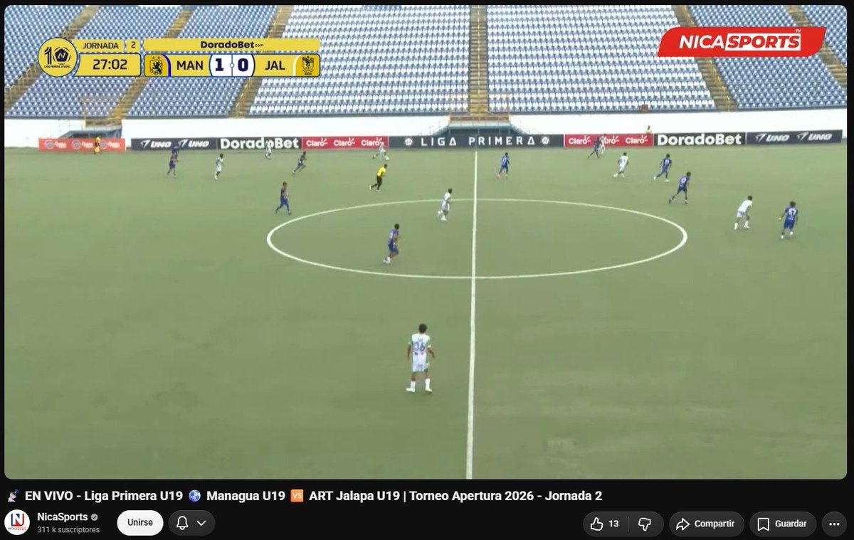 MrDOWNec's tweet photo. LA LIGA NICARAGUENSE SUB 17 TIENE MEJOR CALIDAD QUE LA LIGA PRO.

UN PAIS EN DICTADURA NOS GANA, BATENSE... https://t.co/KTHrAfwvKh