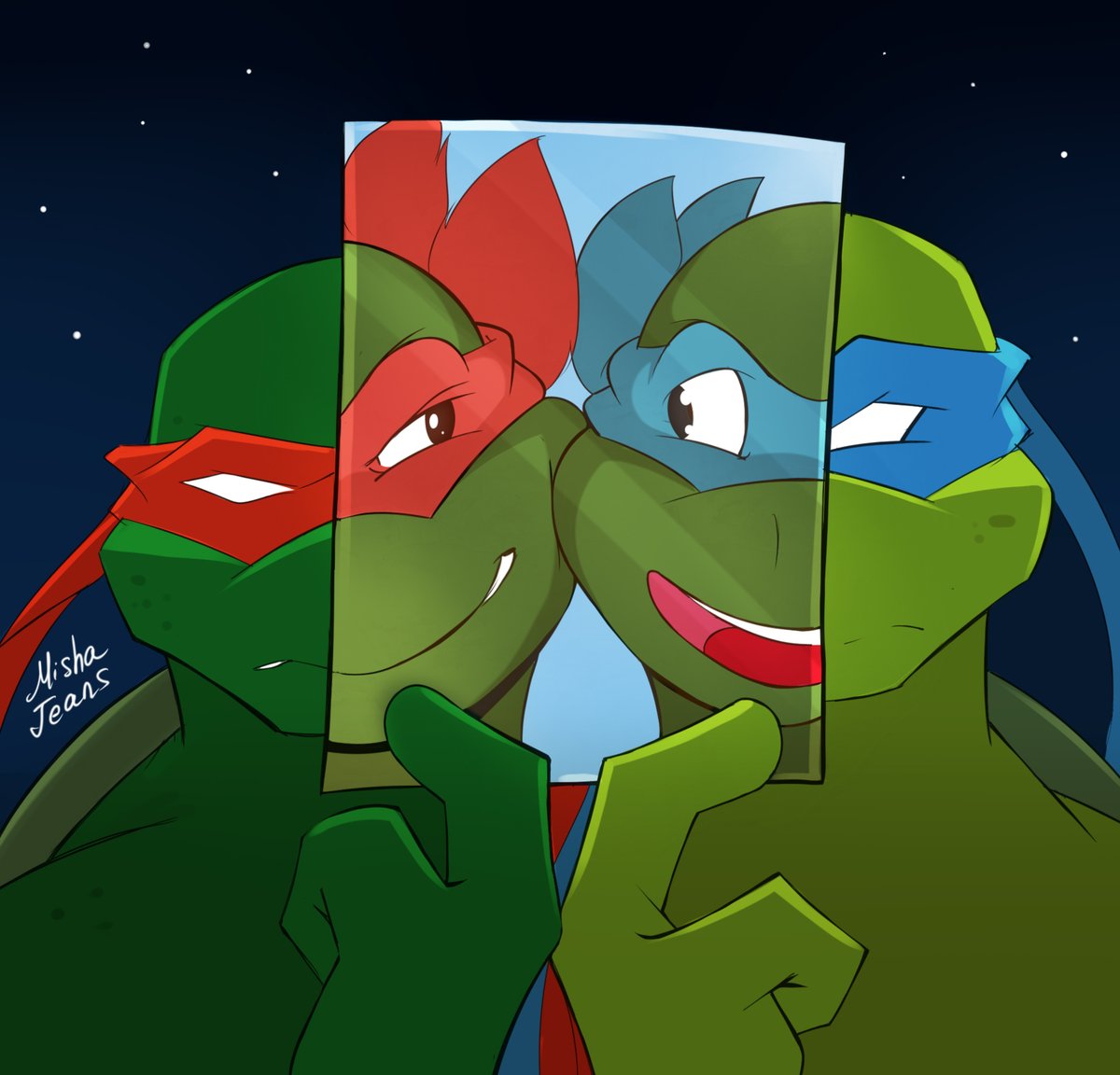 MishaJeans_soft's tweet photo. ❤️💙 https://t.co/Yt37GwkJir