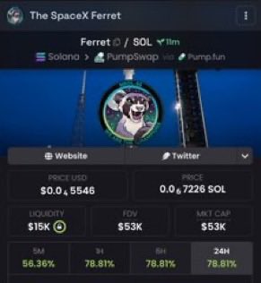 mafiia70's tweet photo. 5x
$FERRET

HXuinymFnfjaiM4LkaFDLvvQ4a1WL5qoupdyUGtJpump https://t.co/vtmUSlTZMl