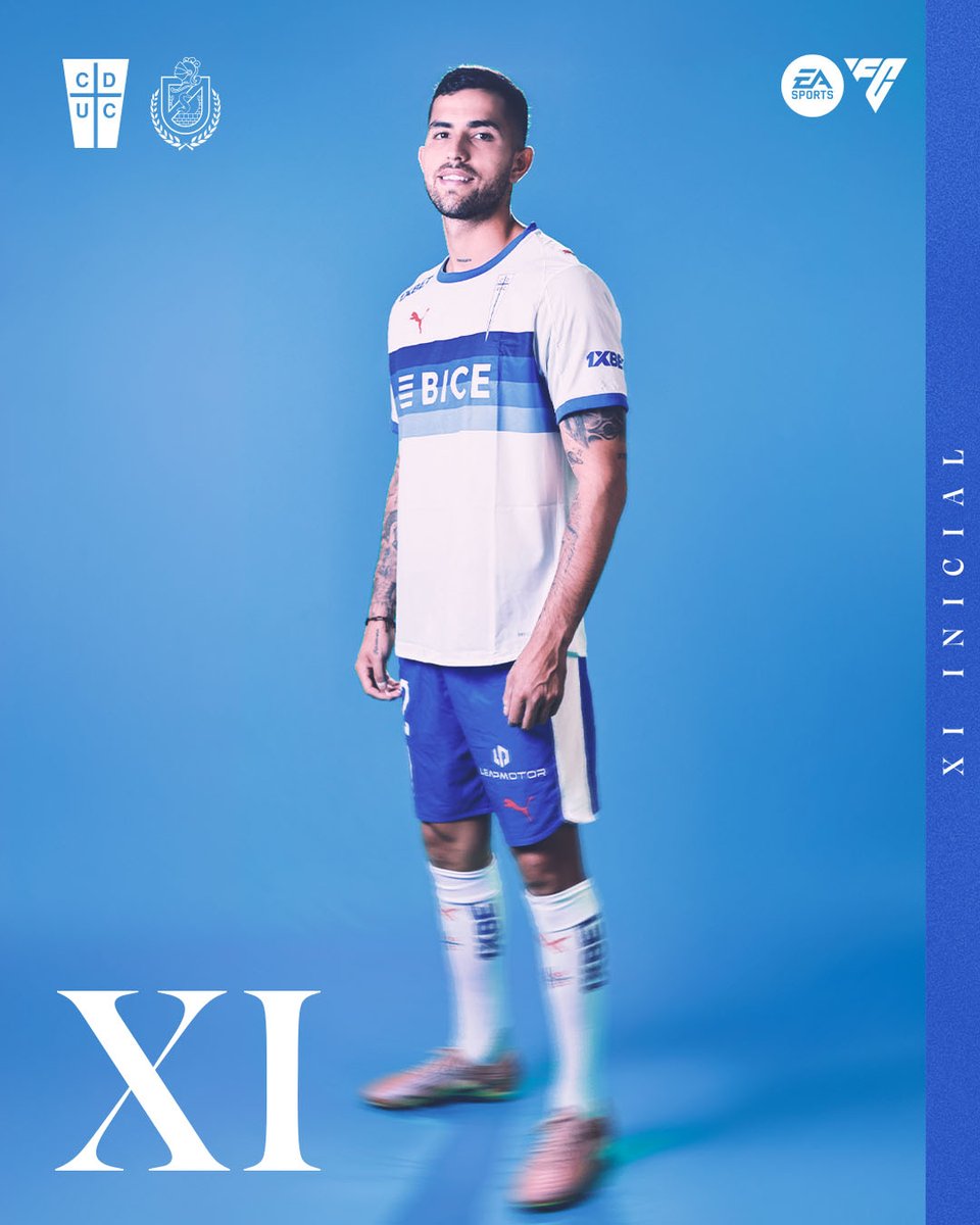 Cruzados's tweet photo. ¡#AlineaciónEA de #LosCruzados! 🚨✅

👉 Estos son los 1️⃣1️⃣ elegidos por el DT Daniel Garnero para enfrentar a Deportes La Serena en este arranque de Segunda Rueda en la Liga De Primera Mercado Libre 2026 🏆💥

¡𝐕𝐀𝐌𝐎𝐒 𝐂𝐀𝐓𝐎́𝐋𝐈𝐂𝐀 𝐀 𝐆𝐀𝐍𝐀𝐑ⵑ ⚪🔵

#EASPORTSFC ⚡ @easportsfclatam
