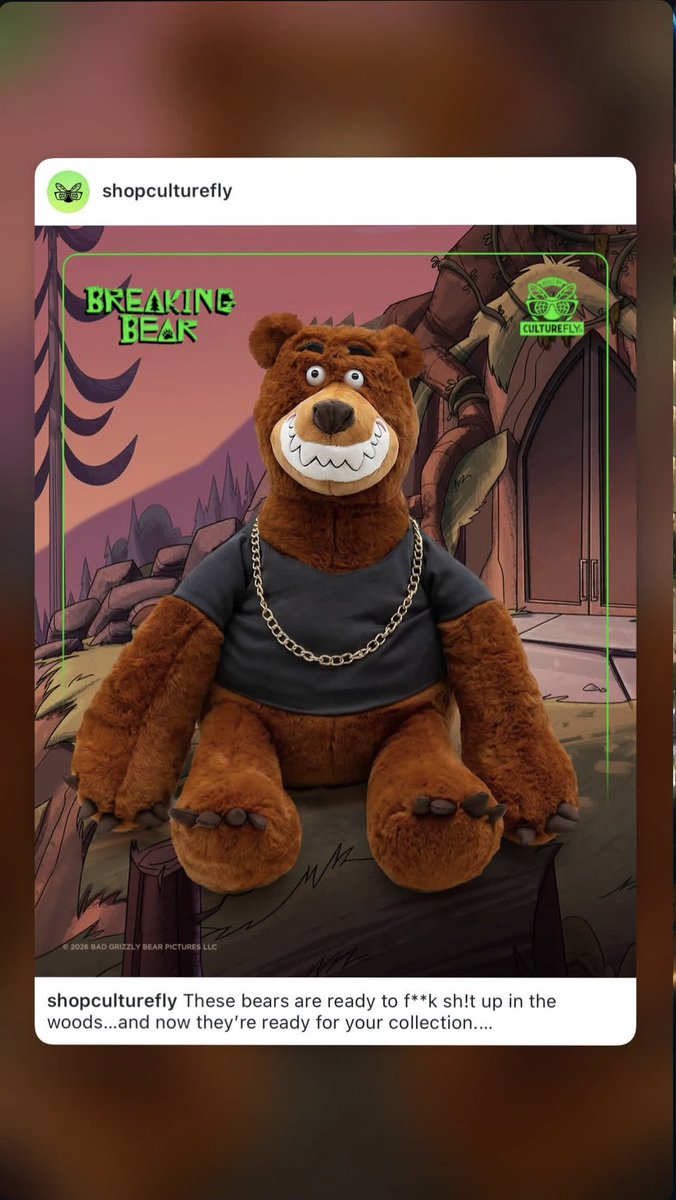 brownlito1's tweet photo. I did not expect this show to get merchandise or its own latte. Iβm impressed. In your face, Mating Season! #breakingbear https://t.co/a4NNt5AmX1