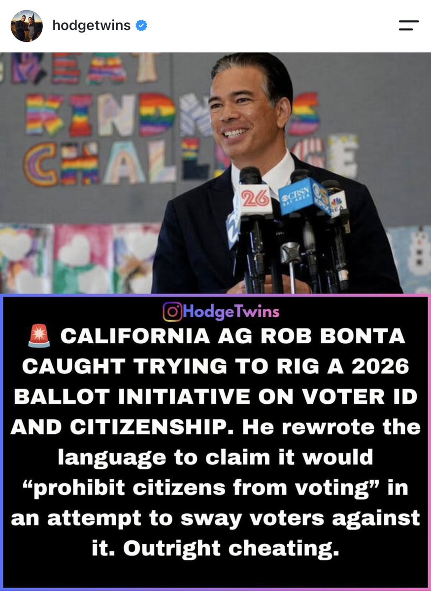 BobbyRollins3rd's tweet photo. @AGRobBonta @jaketapper @TheLeadCNN Is this true? https://t.co/qvL5dBYsIB
