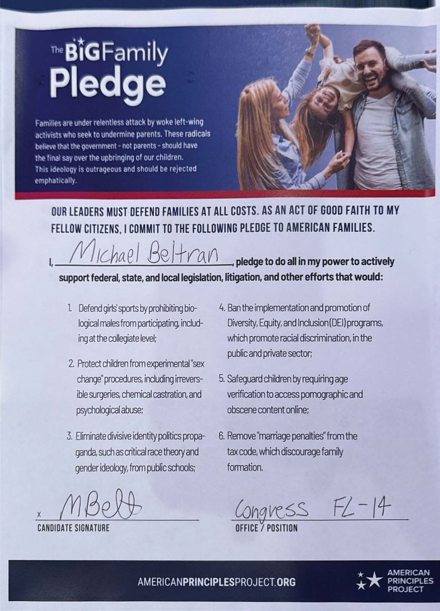 tampamattB's tweet photo. So this is interesting. @MBeltranFL says the voter registration in New York is his dad , couple problems with that , look at handwriting and also his dad is born in 84 ? Stop lying mike ! @LauraLoomer https://t.co/0mk9X8o1aQ
