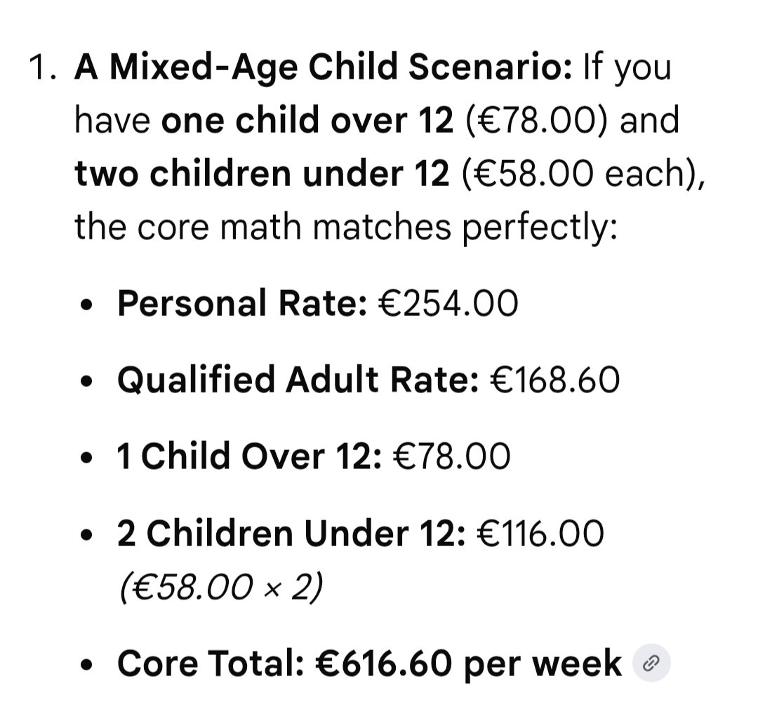 noshiteplease's tweet photo. Folks asked about the Breakdown of this weekly payment to a 🇺🇦 Chancer Family, Keep in mind they are housed for Free &amp; rarely have to put their hands in their pockets,Full Medical card, Exempt for VRT ergo NCT,TAX,Free car repairs etc 

Image posted by the Rag @TheLiberal_ie https://t.co/9YkOO616Ke