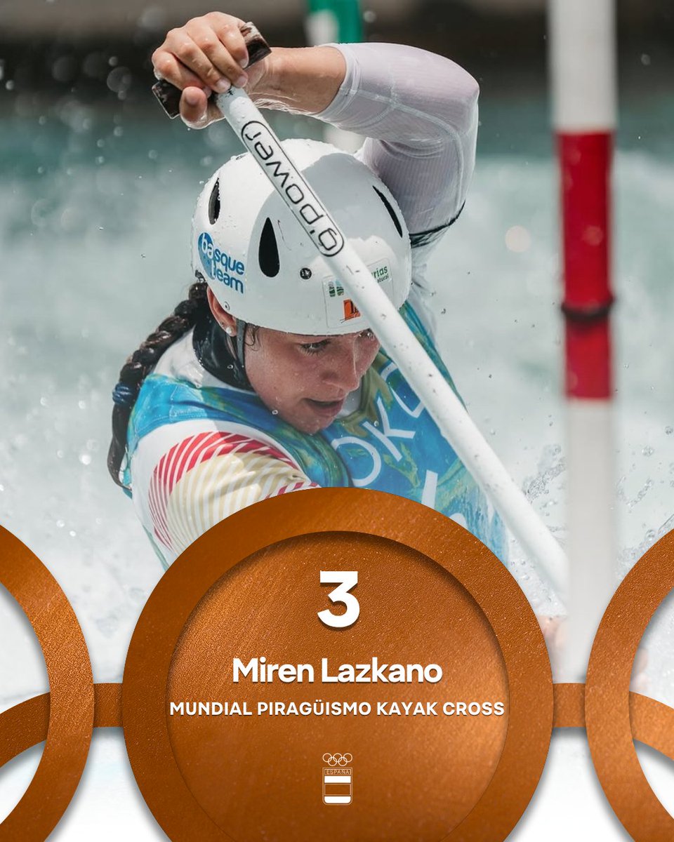 COE_es's tweet photo. 🥉🥉 ¡SÍ! ¡SÍ! ¡SÍ! ¡𝐁𝐫𝐨𝐧𝐜𝐞 𝐝𝐞 𝐌𝐢𝐫𝐞𝐧 𝐋𝐚𝐳𝐤𝐚𝐧𝐨!

👏👏 ¡Qué barbaridad! ¡Enorme! https://t.co/6Pxqp5FRMc