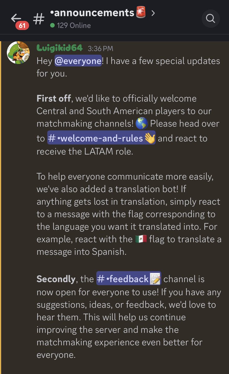 justsamleon's tweet photo. The Discord is now open to all of North, Central, Caribbean, and South America. &amp; Clip of the Week winner gets $10 USD.

Also, the top ranked player at the end of the week (07/31/26) will earn $100USD

Finally, channels are organized by region to keep lag low so make sure to join https://t.co/BYddOhiejV