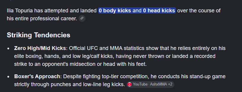 killashaw_'s tweet photo. @MMAFanWars 🤔 
topuria has good boxing, but a cracken skull and no kicks at all how he will close the distance? chanko would turned ilia face into shit again https://t.co/oYbuwwqLQ0