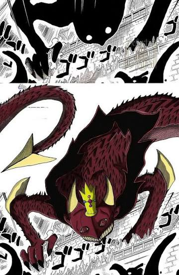 BrafNetwork's tweet photo. Giant Salamander Fire God Imu and another the Saint Nerona Imu as the first Holy Knight form same person different powers https://t.co/IFg4ieTgKr