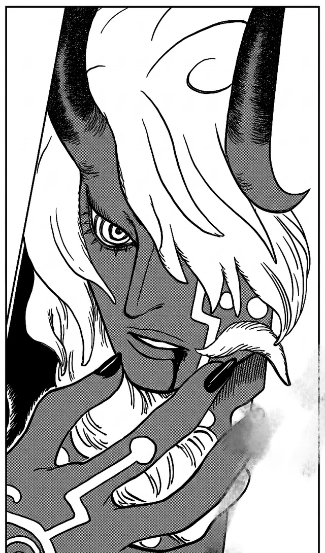 BrafNetwork's tweet photo. Giant Salamander Fire God Imu and another the Saint Nerona Imu as the first Holy Knight form same person different powers https://t.co/IFg4ieTgKr