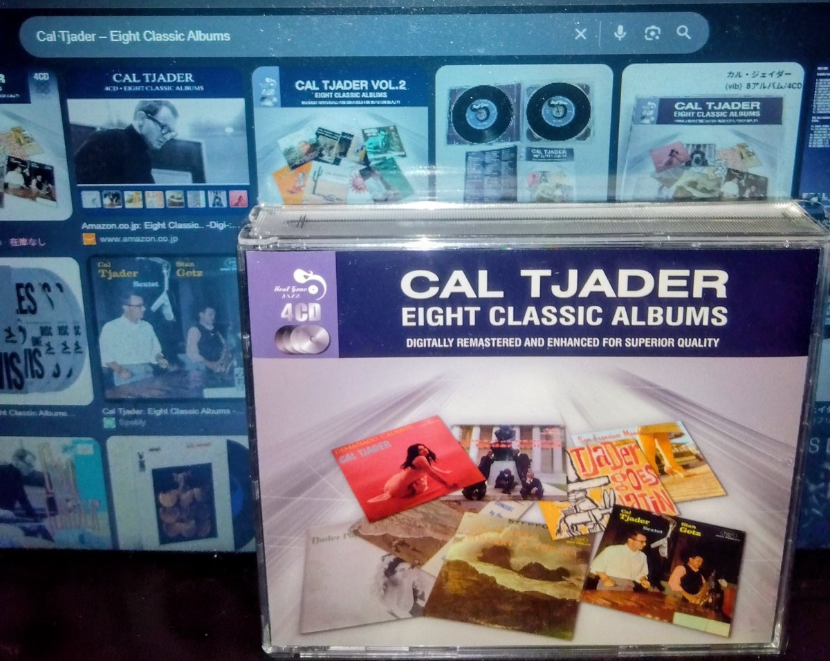 mellozaemon's tweet photo. #CalTjader🇺🇸 Eight Classic Albums 4×CD
('54-'60) #LatinJazz #Mambo #Vibraphone https://t.co/vRWjxSO79G