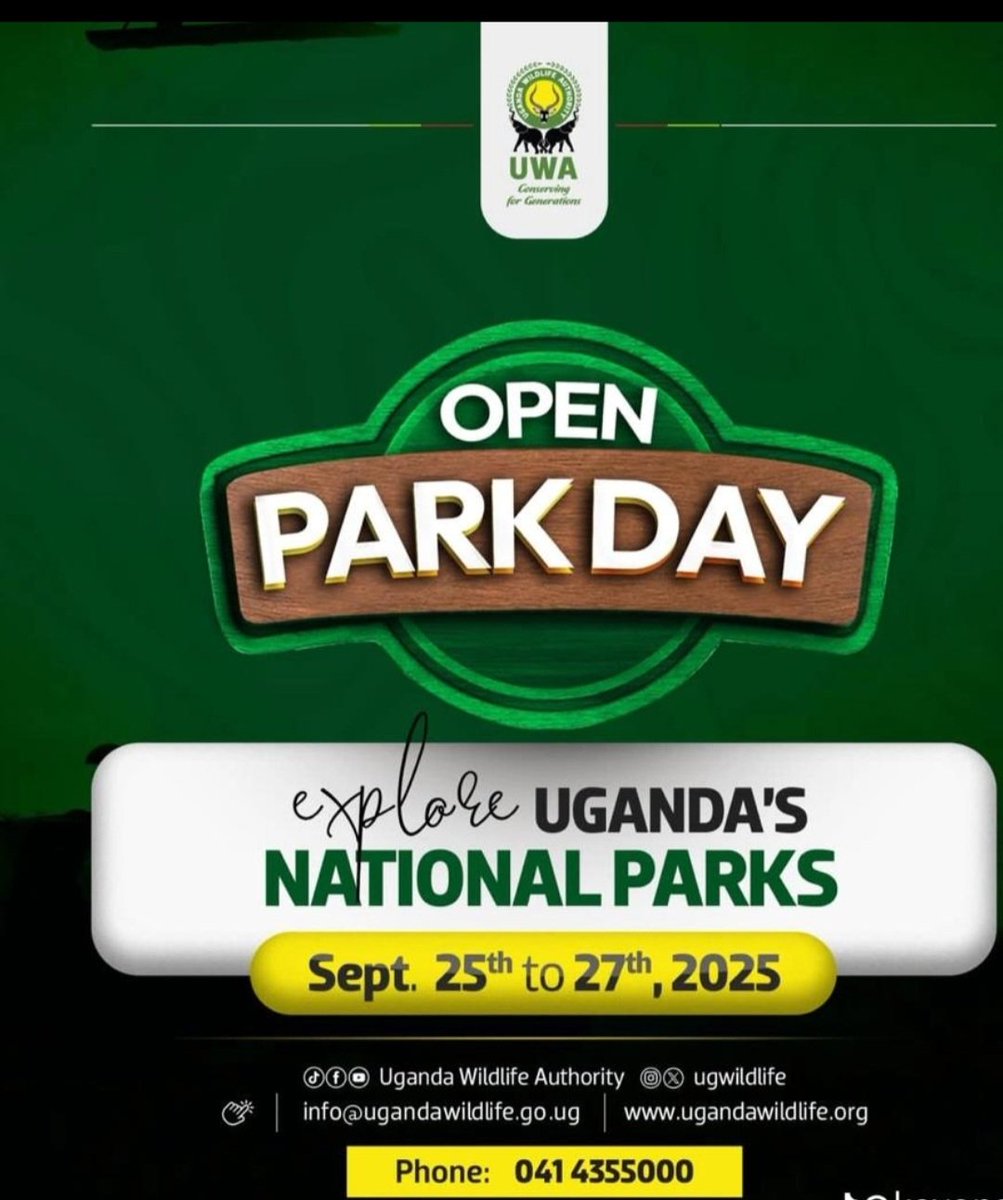 FaithBatamuliza's tweet photo. Protecting nature starts with appreciating it. 🌿 Open Park Days give communities a chance to experience, learn, and be part of the journey of wildlife conservation.@ugwildlife https://t.co/1gdv9nGJsO