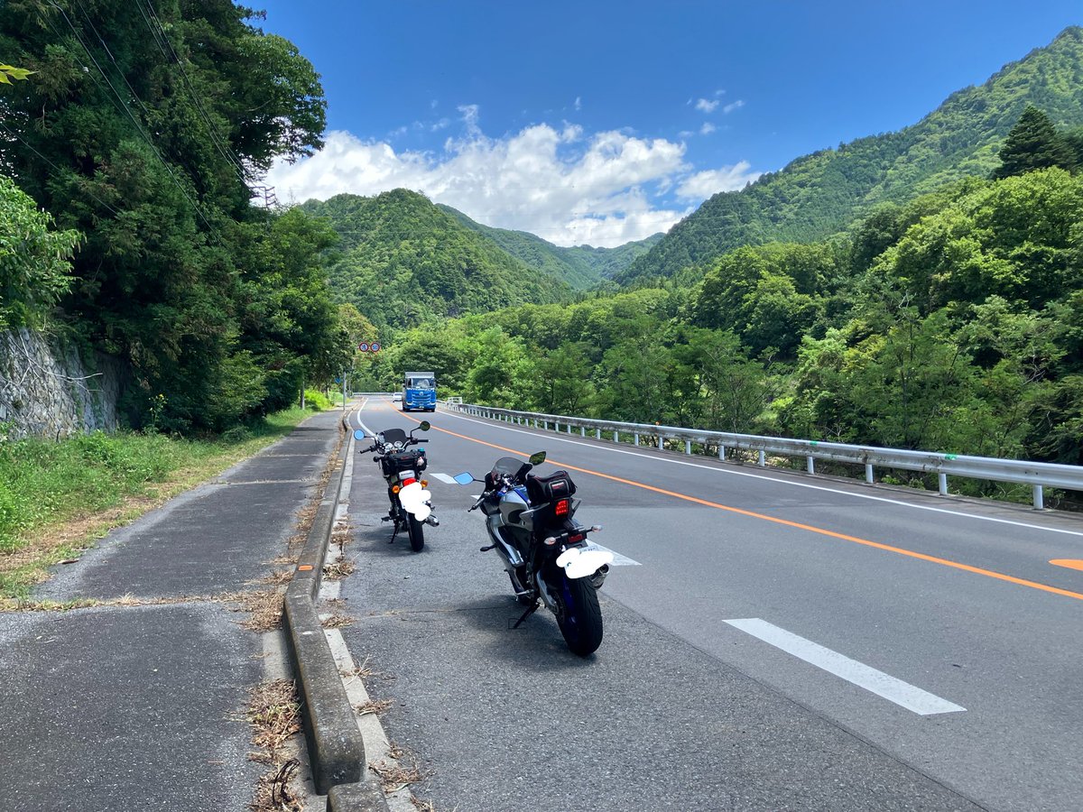 _daisukebe's tweet photo. 峠ステッカー23枚目は草木湖へ。暑かったけど天気にも恵まれ心地良い疲れとなりました。 https://t.co/oZ6MJPdQx2