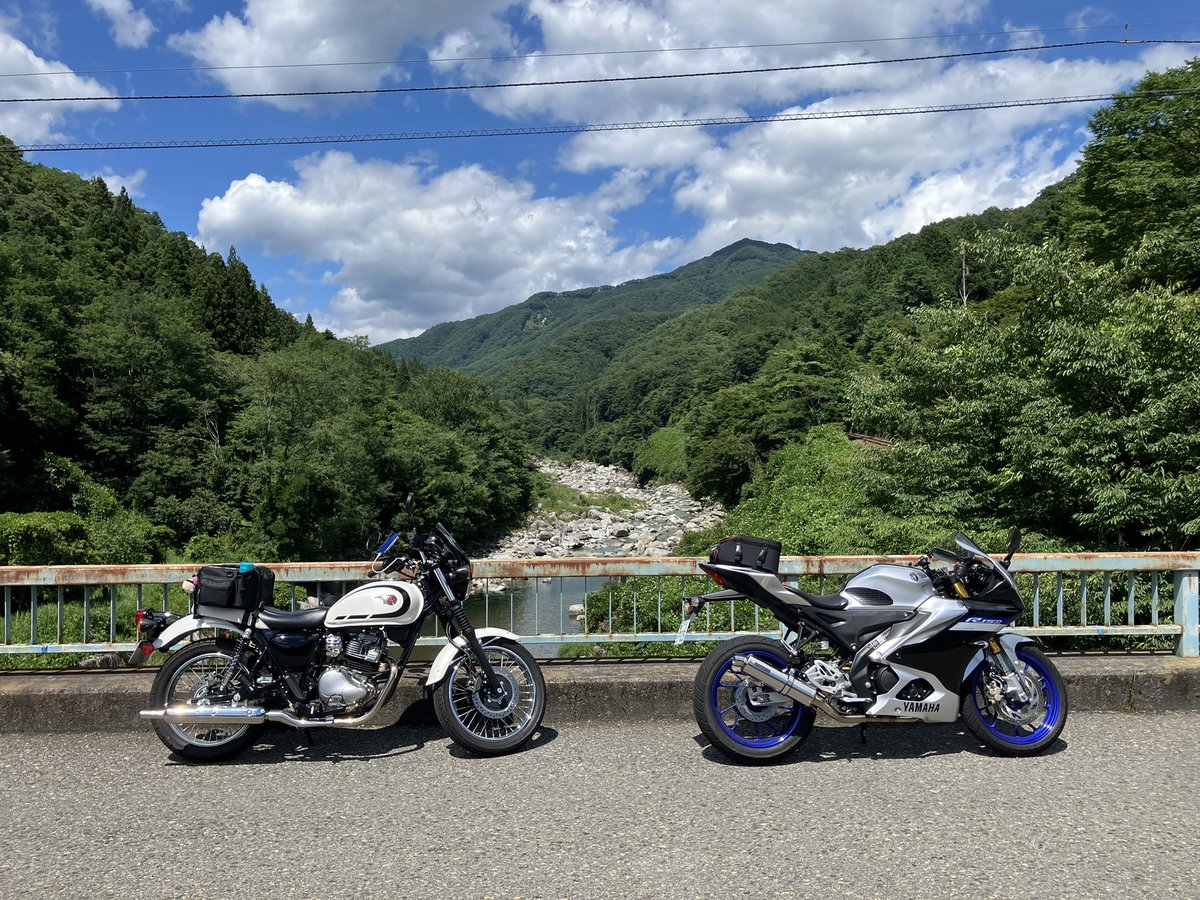 _daisukebe's tweet photo. 峠ステッカー23枚目は草木湖へ。暑かったけど天気にも恵まれ心地良い疲れとなりました。 https://t.co/oZ6MJPdQx2