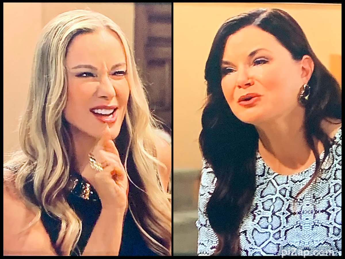 nubianqween's tweet photo. Donna is such a hypocrite. Girl you look like an animated fool! Did you forget YOU ALSO kept the secret about ERIC working for Logan! Why should Katie be kicked out of the family and not Brooke
who betrays the family every chance she gets. Girl go play some pickleball and STHU🤦🏽‍♀️ https://t.co/3WY1iwCxnD