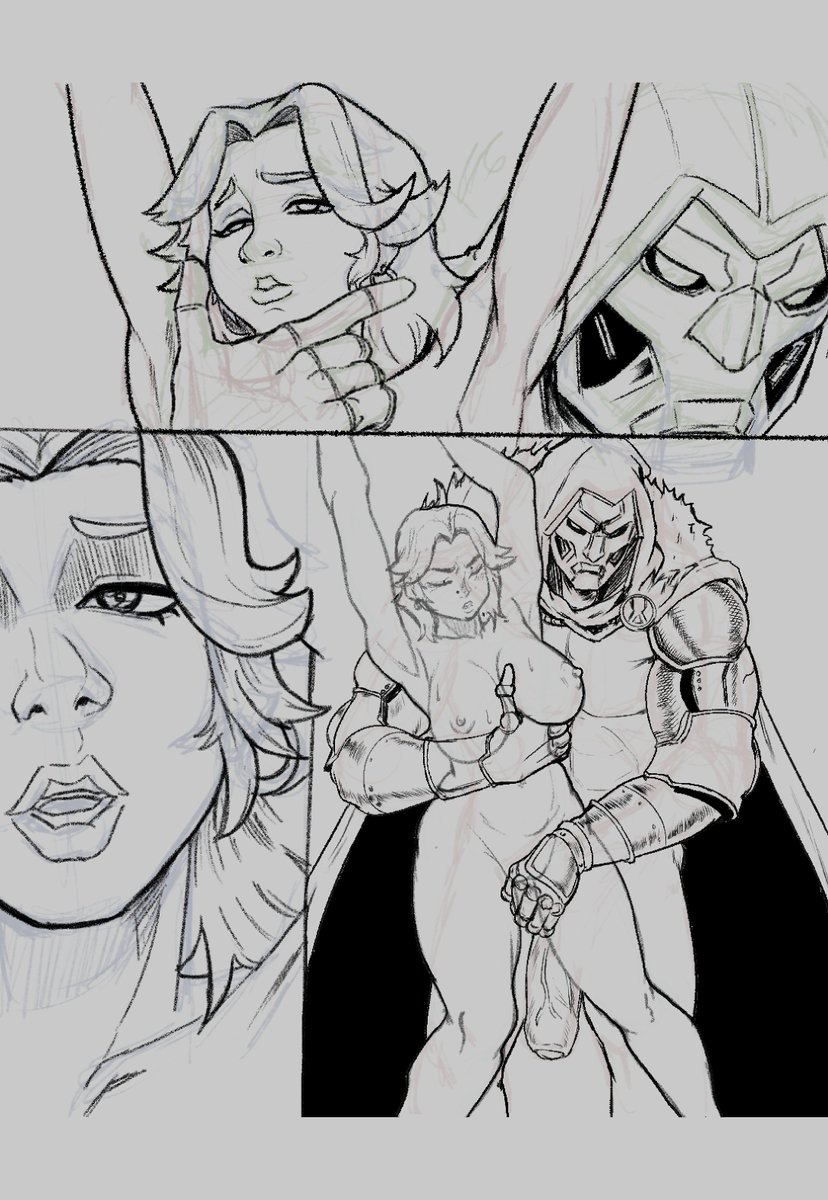L3wdsenpai_'s tweet photo. In December someone commissioned me for a comic based on berserk with marvel characters and wanted to pay in increments to = $600.. they backed out at $80🥲 if  anyone wants to  pick  this  up  i  will  only charge $400! 6pages  for  $400 !  Serious Inquiries only! https://t.co/W19pq342y6