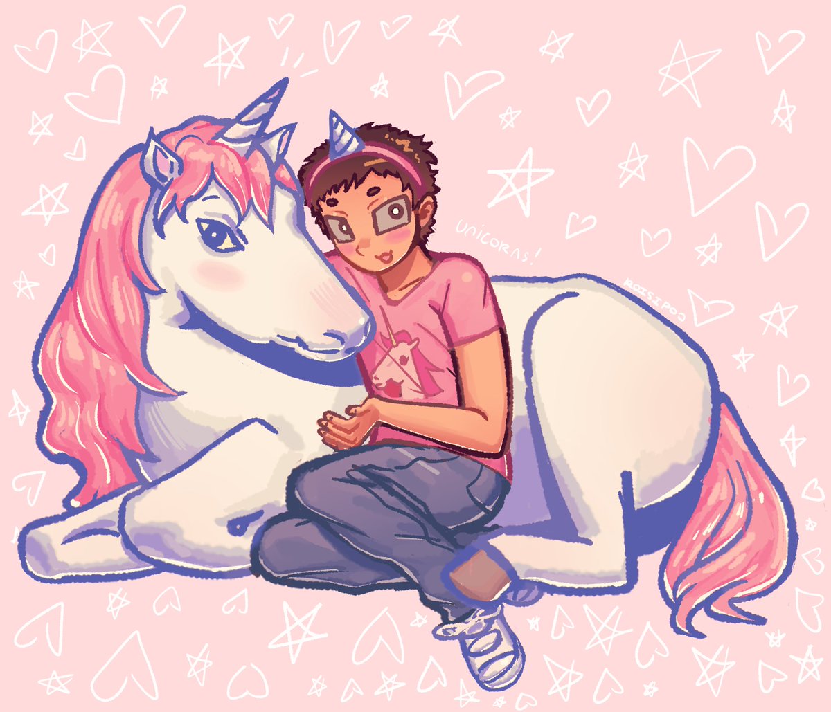 roisipoo's tweet photo. Unicorn Chaser Morty  #rickandmorty https://t.co/ILUFnalk03