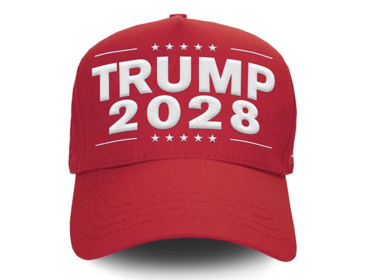 Jan812314's tweet photo. Spotted this bold red “TRUMP 2028” hat and now I’m seriously tempted…

Should I pull the trigger and grab one, or is it too early / too much?

What do y’all think—buy or skip?  What would you do? https://t.co/iIxyIvW0Yn
