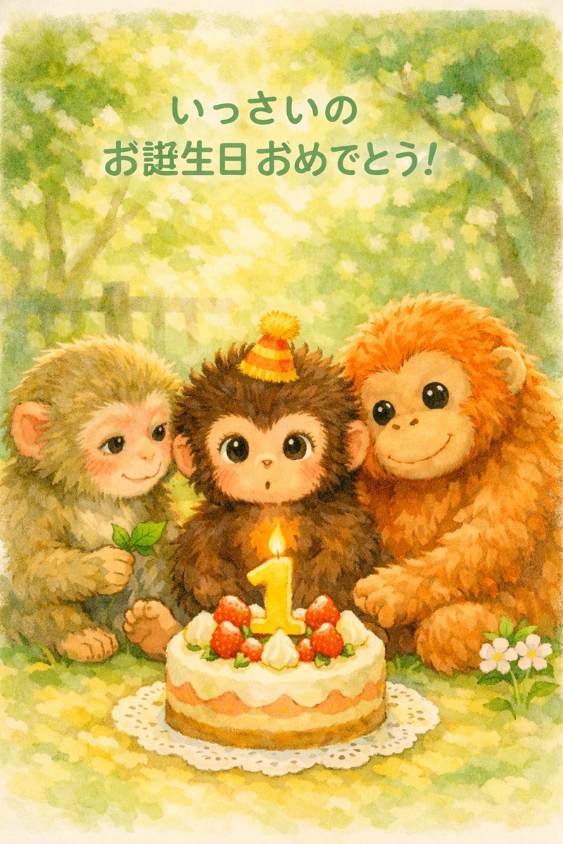 Jun_goV6's tweet photo. パンチくんお誕生日おめでとう🎂
小さな体でオランママを引きづってた可愛いいパンチくん。
今ではごはモでお友達と元気に遊ぶナイスパンチに✨️この先もパンチくんが健やかに楽しい猿生を過ごせますように。パンチくん大好きだよ🐒
#がんばってるねパンチくん
#市川市動植物園
#HappyBirthdayPunch https://t.co/hiOpAyxniY