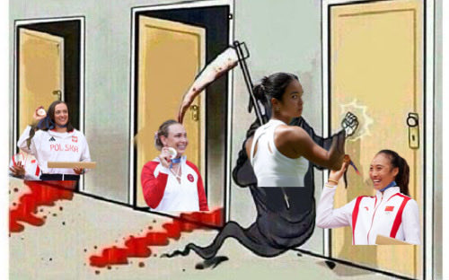 fookelya's tweet photo. Alex Eala after checking who’s left on the 2024 Olympic medalist checklist: https://t.co/Qibzb03xcY