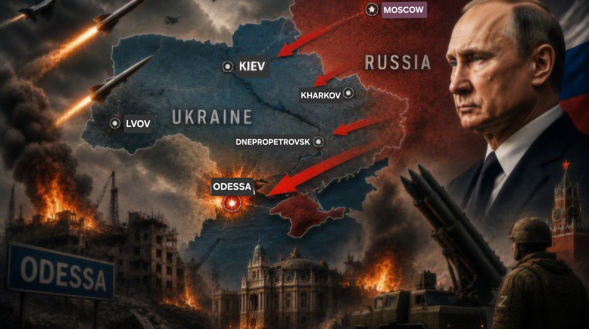 Lukyluke311's tweet photo. 🇷🇺🚀⚡Da settimane Odessa è bersaglio di missili e droni russi, il Mar Nero si sta trasformando in un campo di battaglia totale e i messaggi provenienti da Mosca, se confermati, preannunciano una nuova strategia: il blocco totale dell'Ucraina via mare.
1/14 https://t.co/TvB4zTFlQt