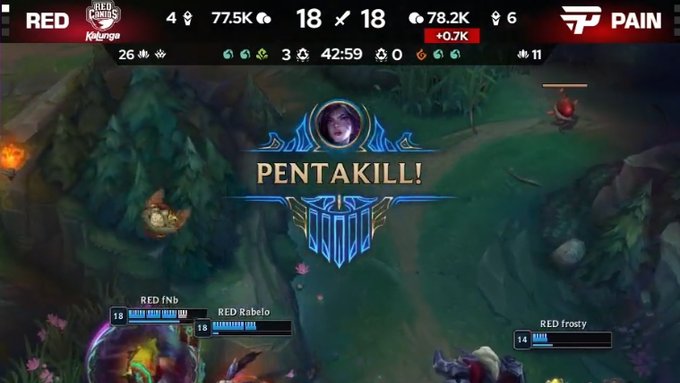 CBLOL tweet media