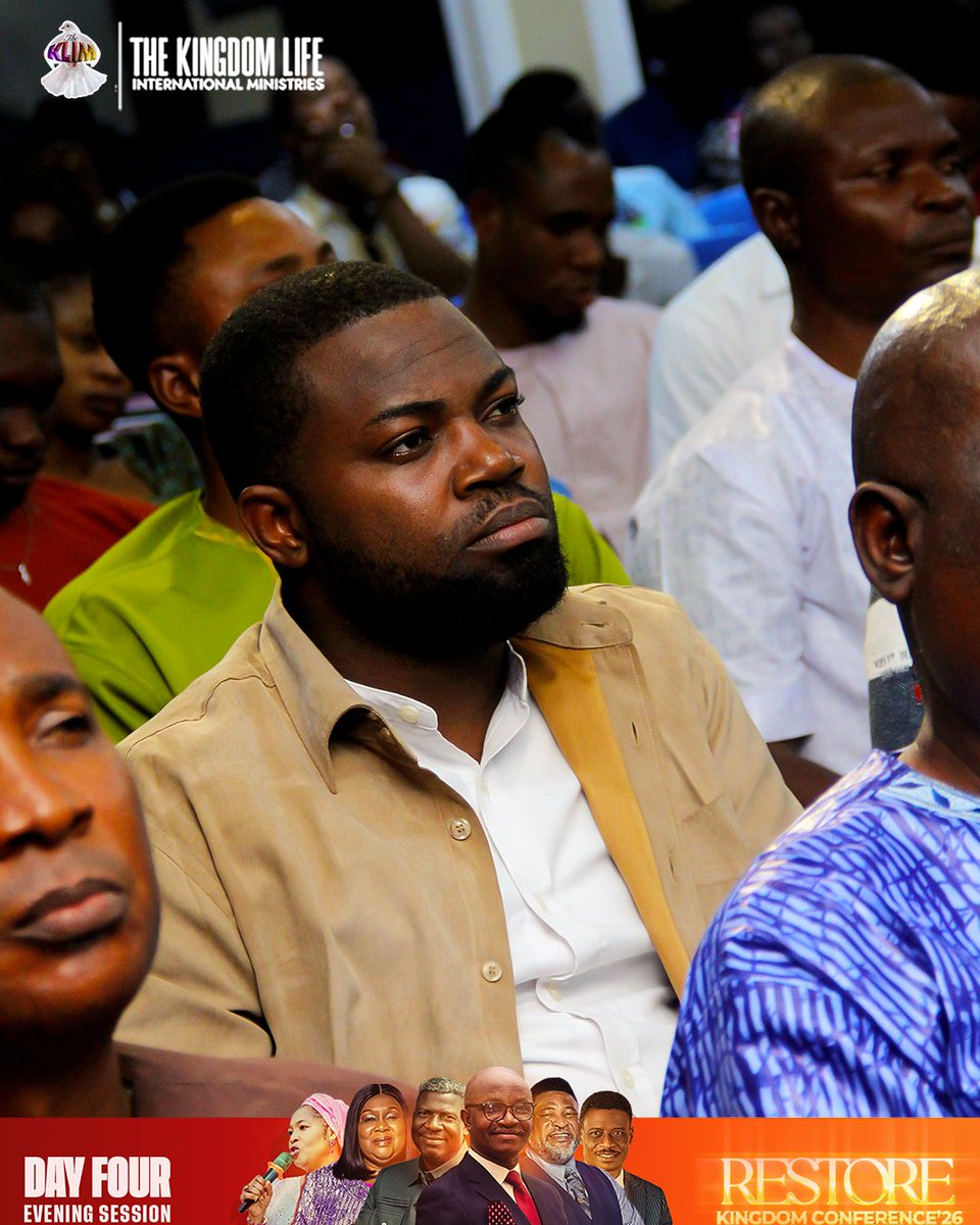 TheKlimNg's tweet photo. Moments from the Word Ministration by Rev'd Kayode Oyegoke at #KCON'26 Day 4 - Evening Session.
#KCON26
#THEKLIM https://t.co/ccPSeHZpBu