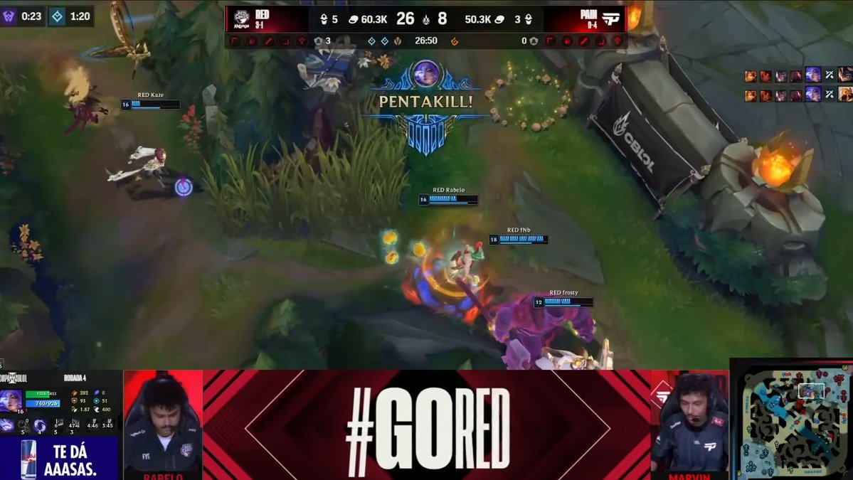 CBLOL tweet media