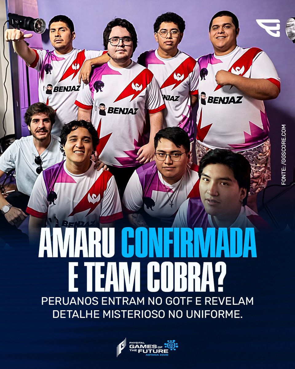 godgenesisbr's tweet photo. A Amaru cravou a line pro GOTF: K1, Pipi, Oscar, Genek e Panda. Mas o detalhe do media day foi o uniforme novo com o logo da extinta Team Cobra.
Fusão, parceria ou homenagem?
O que essa união de bastidores muda pra estrutura da org na prática? 👇
#Dota2 #GOTF #Amaru https://t.co/asKT0rHnEt