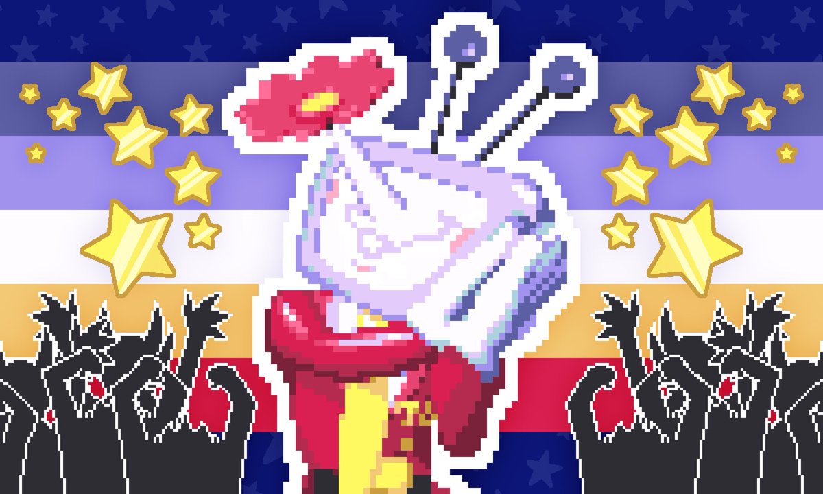 weahoggu's tweet photo. designing xenogender flags is my passion https://t.co/vgcS9wcPjN
