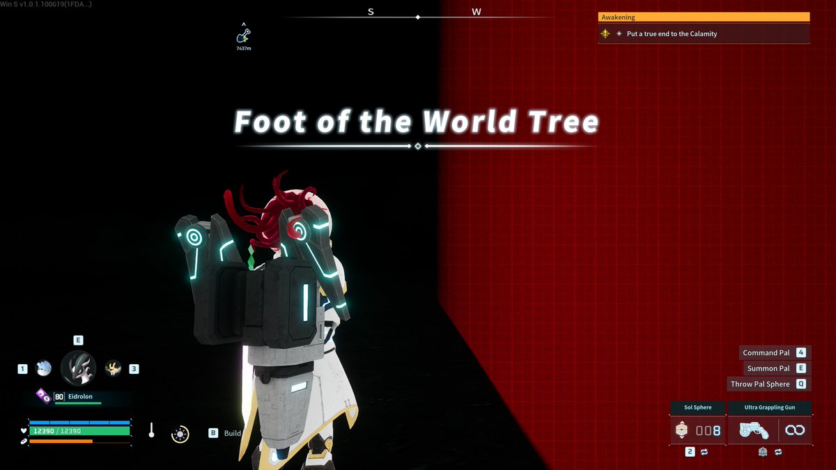 GrubDaGoblin's tweet photo. #palworld iv gotten myself under the map, tho with the current method it counts me as in a dungeon so im unable to build, for now https://t.co/6jC9btbzBo