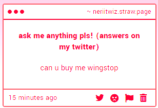 Not_Nerii's tweet photo. buys myself wingstop instead and eats it infront of you
https://t.co/EU6jr3IJUx https://t.co/zN29XDP1kM