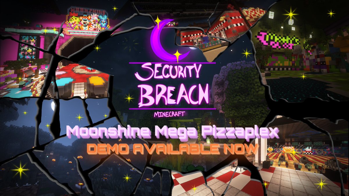 Hardcore5315's tweet photo. MoonShine Mega PizzaPlex 🌙 3rd Anniversary DEMO AVAILABLE NOW 

Celebra conmigo estos 3 años creando MoonShine Mega PizzaPlex 🌙 probando la primera DEMO JUGABLE!!! Encuéntrala en mi página de Planet Minecraft

Gracias por todos estos años, USTEDES son lo mejor 💖 https://t.co/5rmd7C3AwV