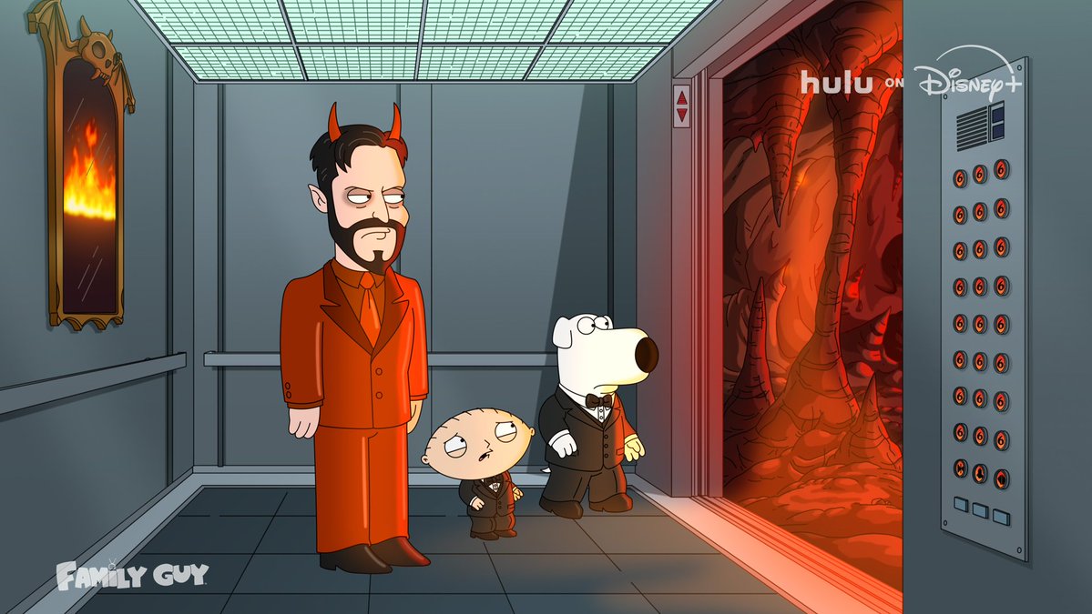 DTVANews's tweet photo. Kieran Culkin is set to play The Devil in this year's "FAMILY GUY" streaming exclusive episode slated for this Fall on @Hulu and @DisneyPlus.

“Happy Hell-o-ween,” features Brian and Stewie as they find themselves in hellpaying for 24 seasons worth of bad behavior.

#FamilyGuy https://t.co/9O5EO2ezU6