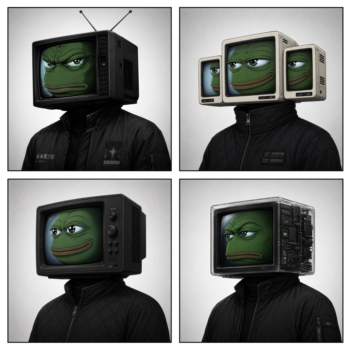 There will be only 8 Pepes in the whole collection.
