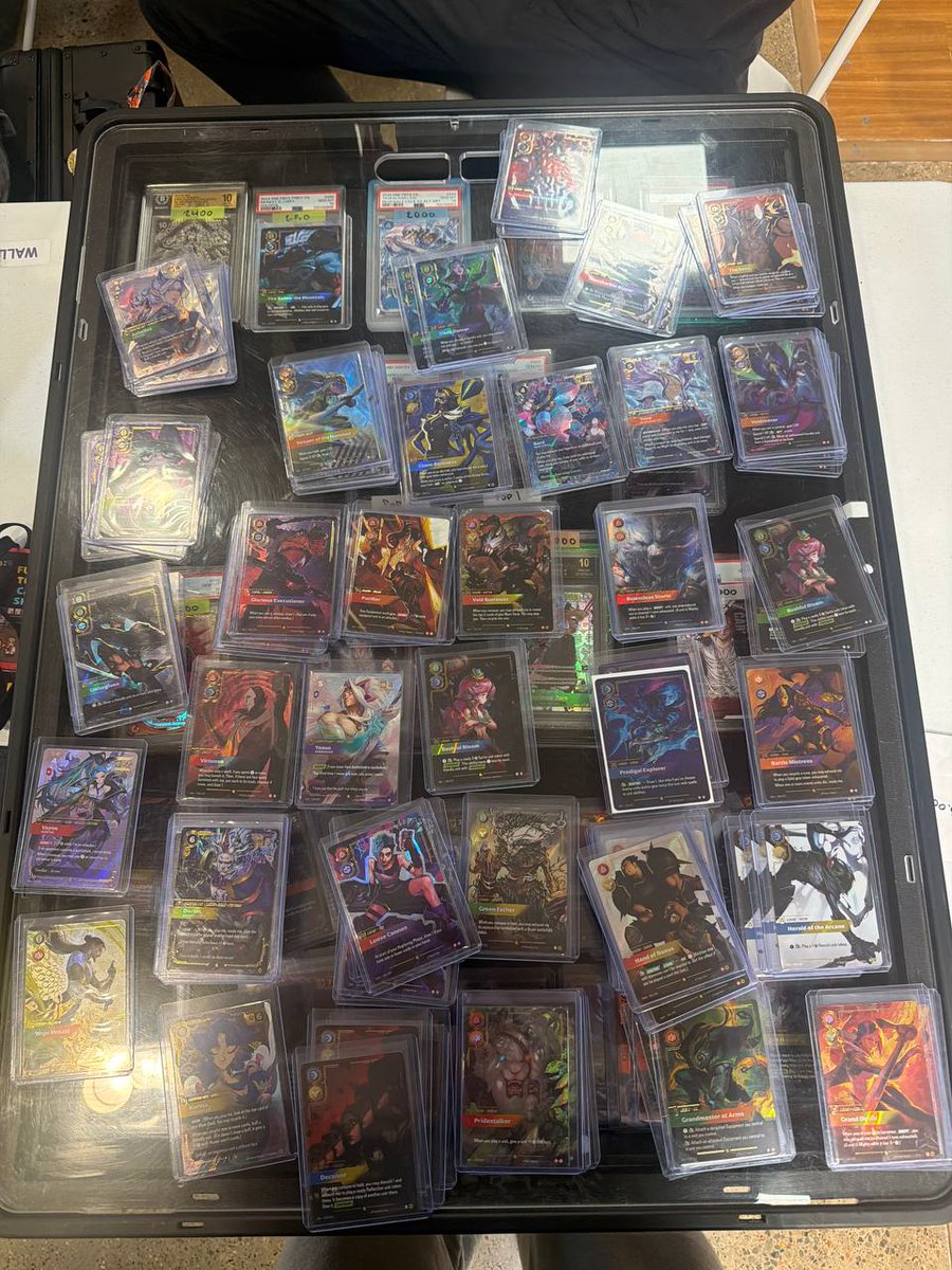 trylastpack's tweet photo. restocking more riftbound... https://t.co/lllSW0YJ9V