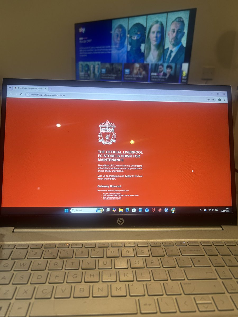 nottherealjme's tweet photo. @LFC @AXA be helpful if we could watch it??? https://t.co/2ZBXOnXIeW