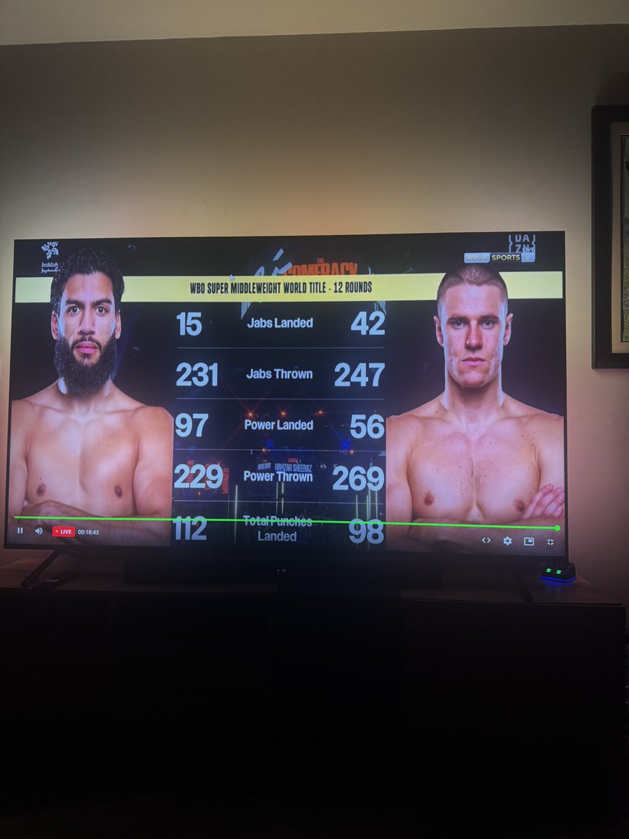 PureHavocz's tweet photo. @DAZNBoxing Are we making it that blatant these fights are fixed now? This  is what boxing’s coming too then? We know why let’s be honest 💸💸💸 disgrace to the sport sort it out https://t.co/67TLHW0DyX